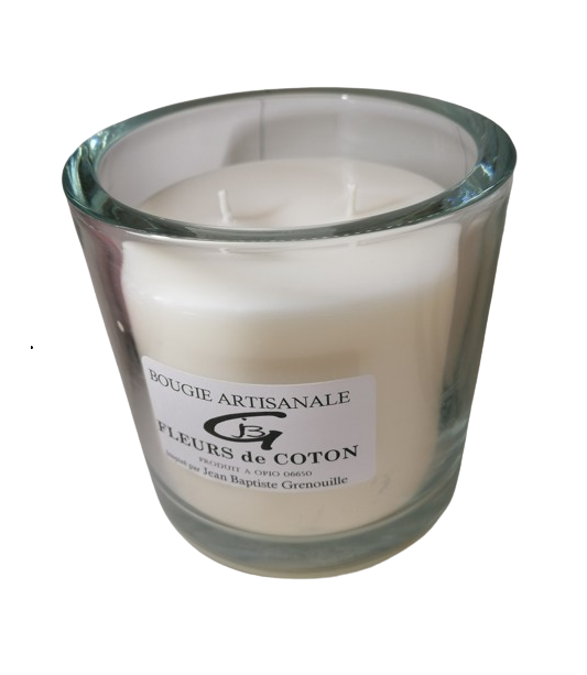 Bougie Parfumée Fleurs de coton P/M/G/XL