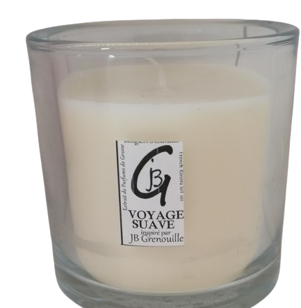 Bougie parfumée-Voyage Suave-P/M/G 1mèche