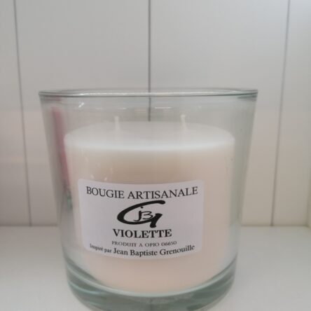 Bougie parfumée Violette XL 2 mèches